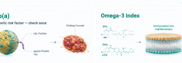 Omega-3 Index - EPA DHA cell membrane incorporation